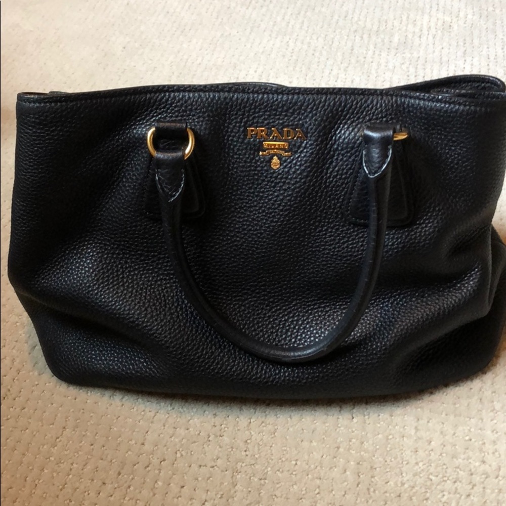 Black Prada handbag